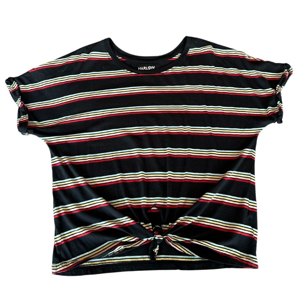 Harlow Tie Front T Shirt